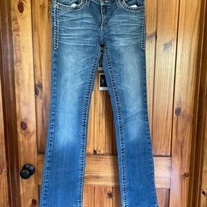 Wrangler Women’s Y2K Boot Cut Jeans Ultra Low Rise